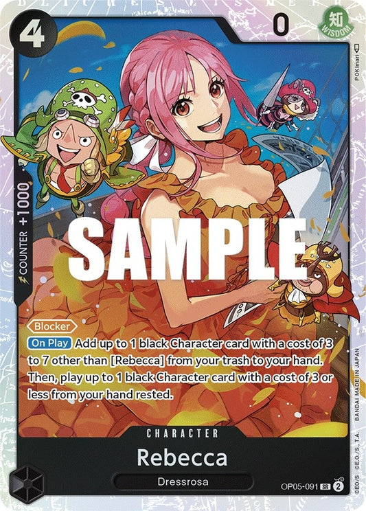 Image for Rebecca [OP05-091] - One Piece Card Game