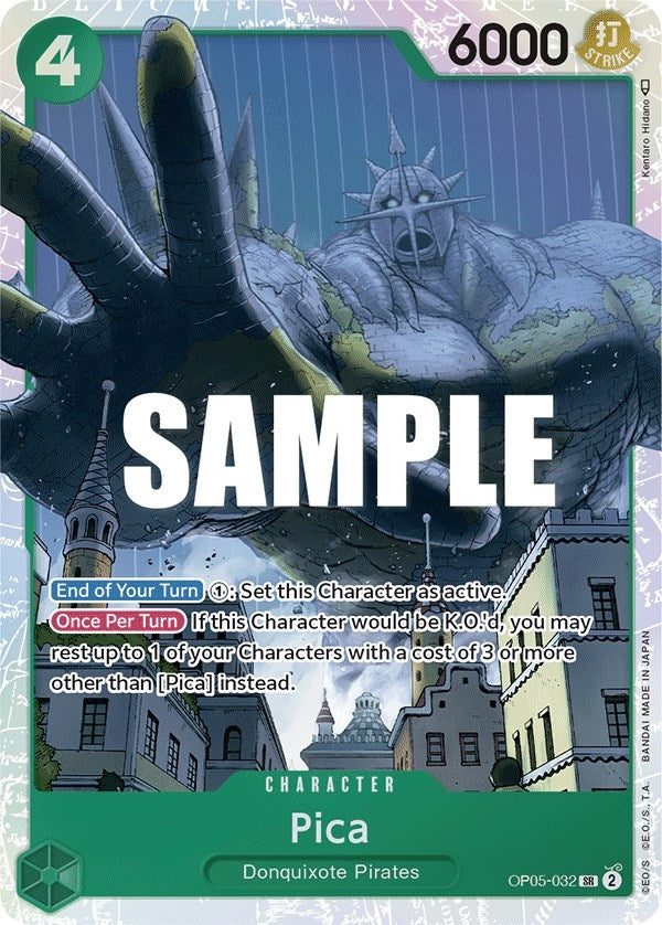Image for Pica [OP05-032] - One Piece Card Game