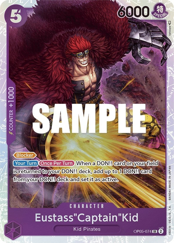 Image for Eustass"Captain"Kid [OP05-074] - One Piece Card Game