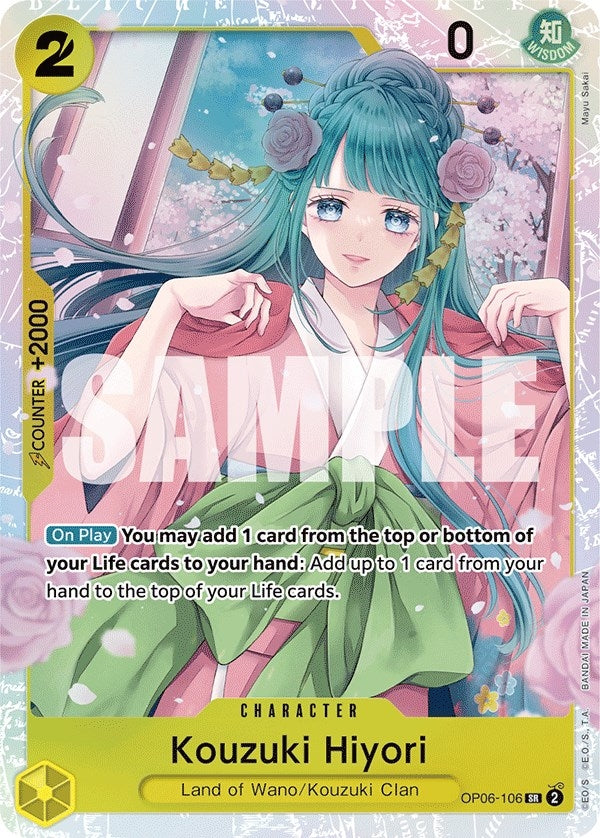 Image for Kouzuki Hiyori [OP06-106] - One Piece Card Game