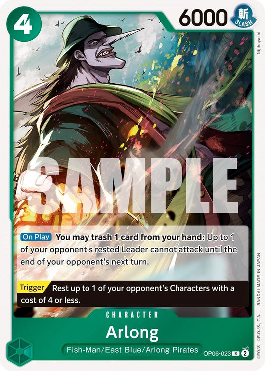 Image for Arlong [OP06-023] - One Piece Card Game