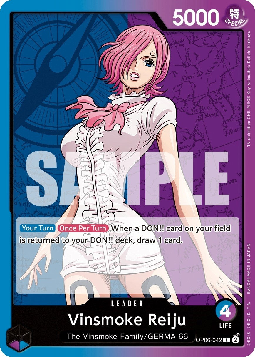 Image for Vinsmoke Reiju (042) [OP06-042] - One Piece Card Game
