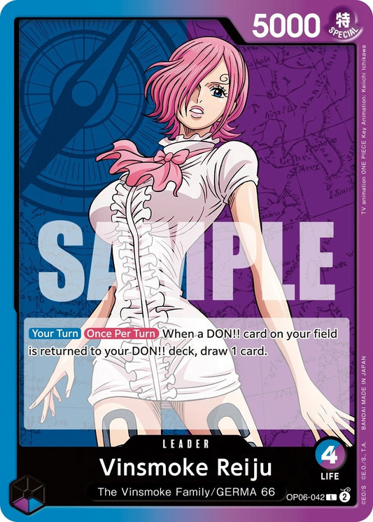 Image for Vinsmoke Reiju (042) [OP06-042] - One Piece Card Game