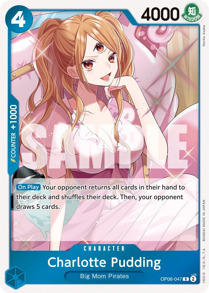 Image for Charlotte Pudding [OP06-047] - One Piece Card Game