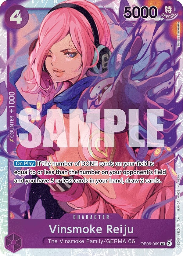 Image for Vinsmoke Reiju (069) [OP06-069] - One Piece Card Game