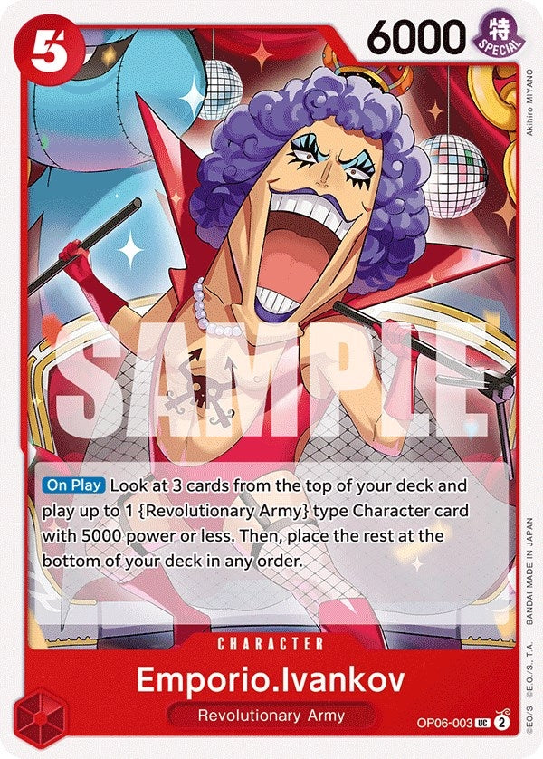 Image for Emporio.Ivankov [OP06-003] - One Piece Card Game