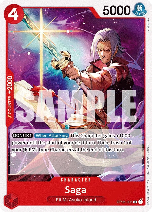 Image for Saga [OP06-006] - One Piece Card Game