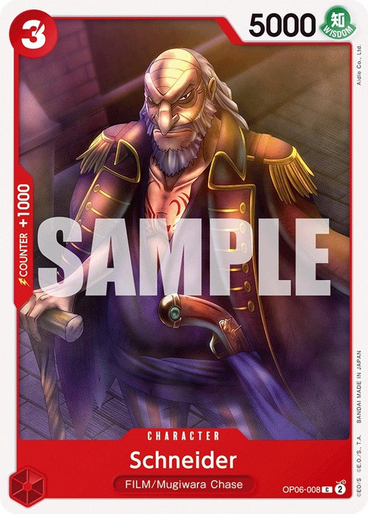 Image for Schneider [OP06-008] - One Piece Card Game