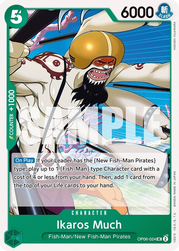 Image for Ikaros Much [OP06-024] - One Piece Card Game