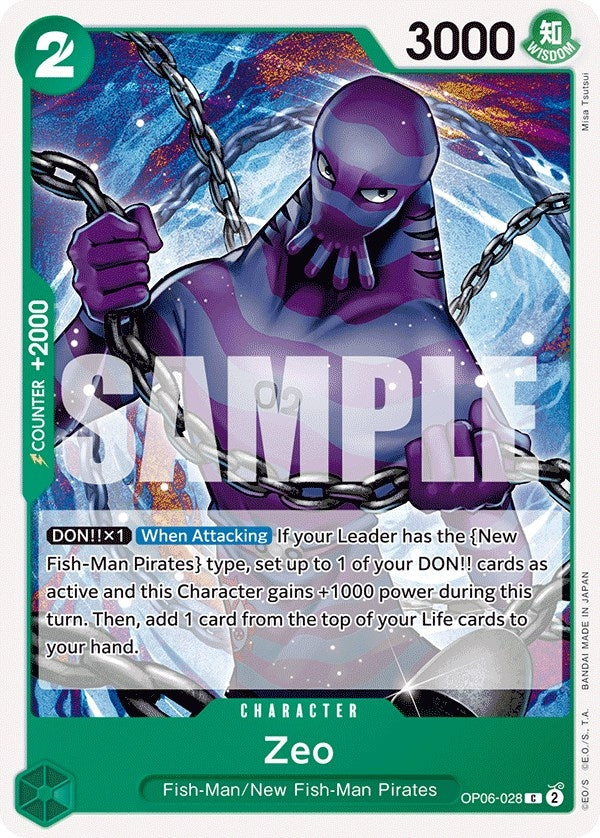 Image for Zeo [OP06-028] - One Piece Card Game