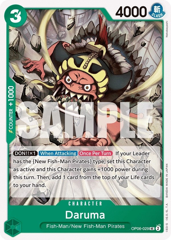 Image for Daruma [OP06-029] - One Piece Card Game