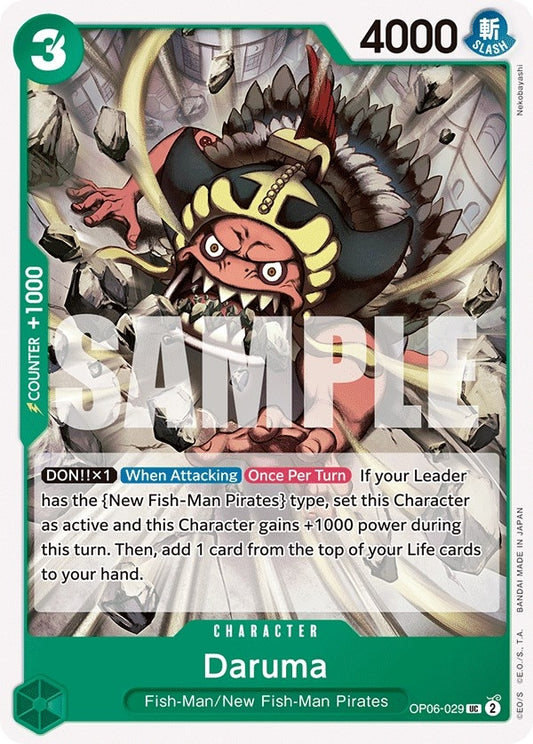 Image for Daruma [OP06-029] - One Piece Card Game