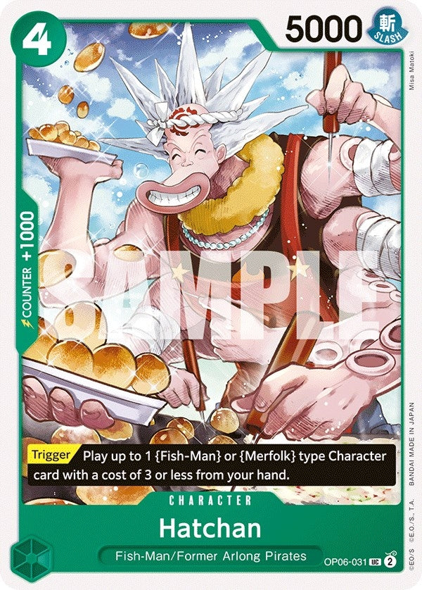 Image for Hatchan [OP06-031] - One Piece Card Game