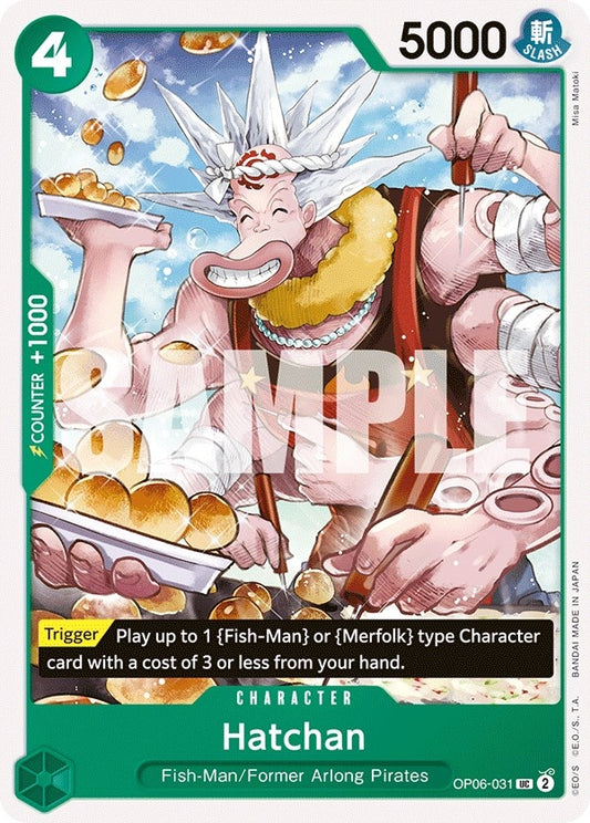 Image for Hatchan [OP06-031] - One Piece Card Game