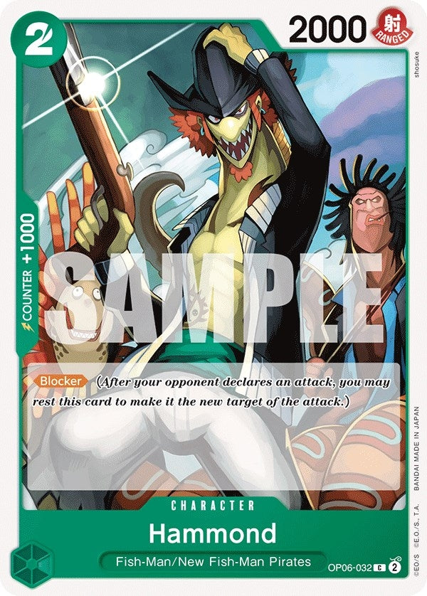 Image for Hammond [OP06-032] - One Piece Card Game