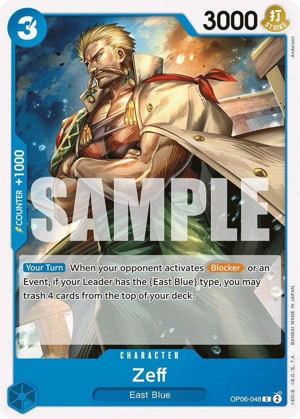 Image for Zeff [OP06-048] - One Piece Card Game