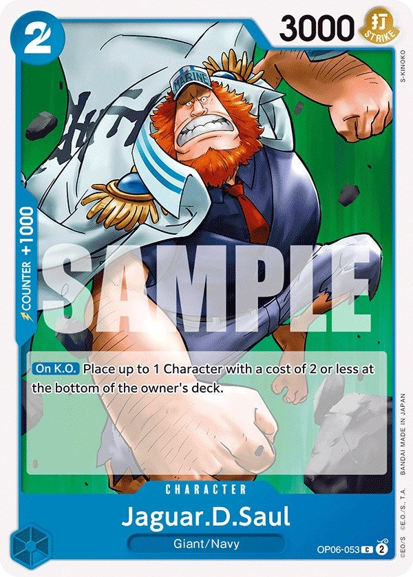 Image for Jaguar.D.Saul [OP06-053] - One Piece Card Game
