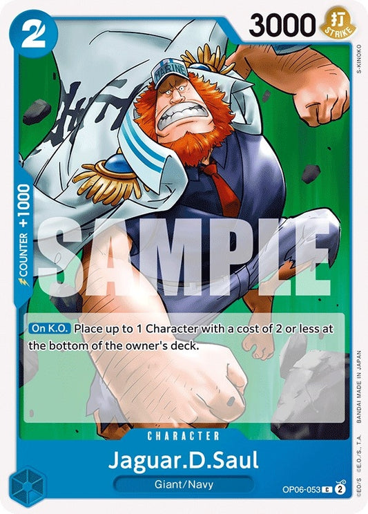 Image for Jaguar.D.Saul [OP06-053] - One Piece Card Game