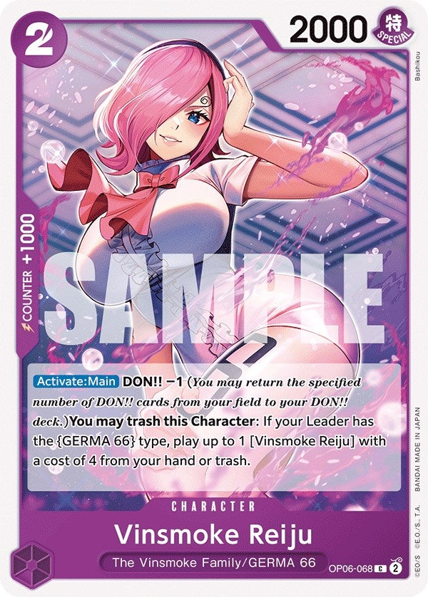Image for Vinsmoke Reiju (068) [OP06-068] - One Piece Card Game