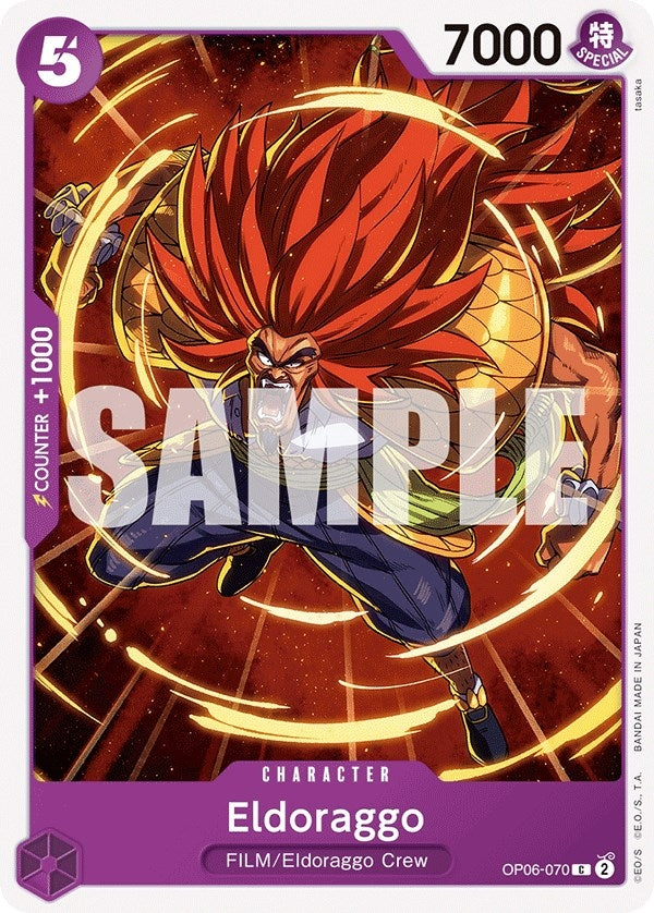 Image for Eldoraggo [OP06-070] - One Piece Card Game