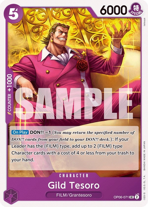 Image for Gild Tesoro [OP06-071] - One Piece Card Game