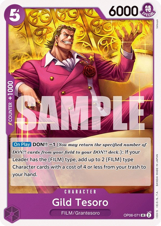 Image for Gild Tesoro [OP06-071] - One Piece Card Game