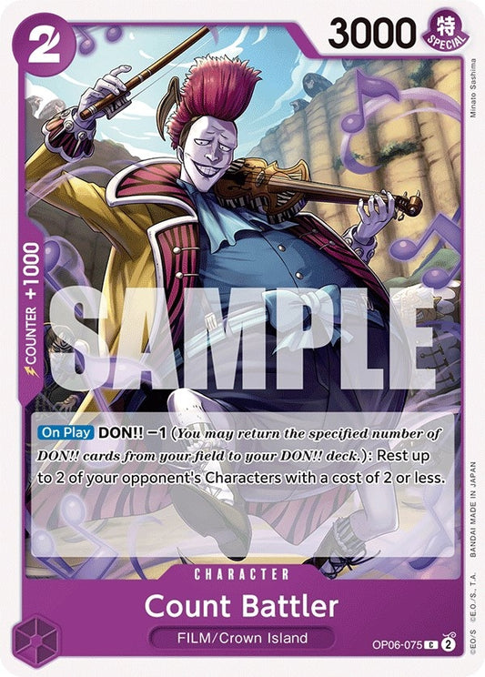 Image for Count Battler [OP06-075] - One Piece Card Game