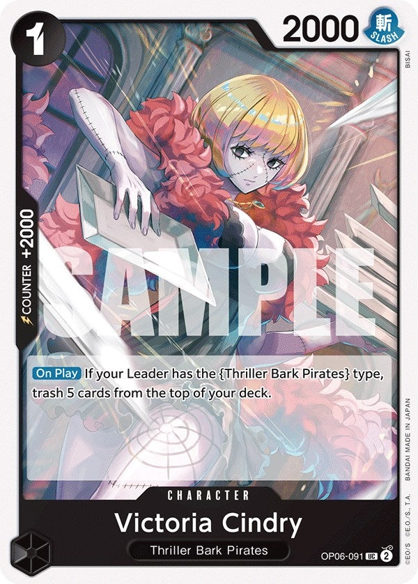 Image for Victoria Cindry [OP06-091] - One Piece Card Game