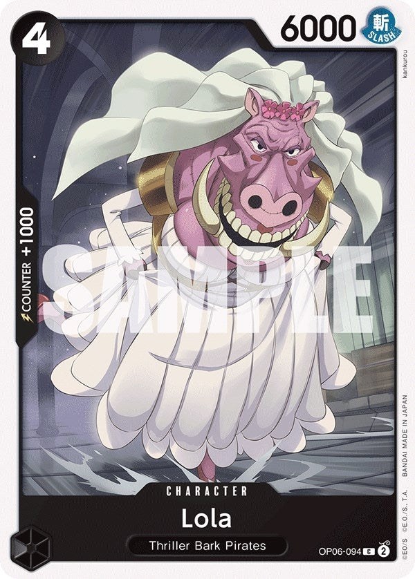 Image for Lola [OP06-094] - One Piece Card Game