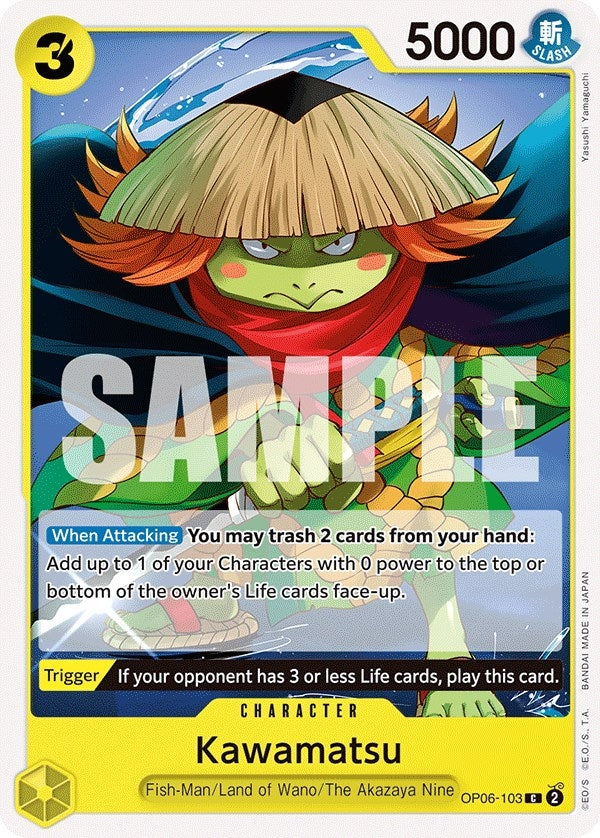 Image for Kawamatsu [OP06-103] - One Piece Card Game