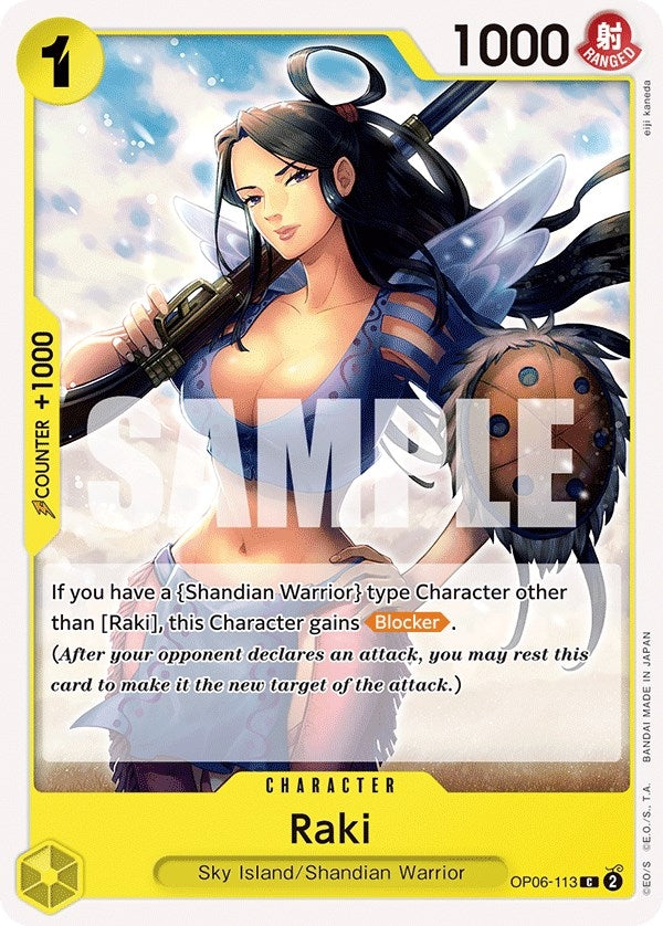 Image for Raki [OP06-113] - One Piece Card Game