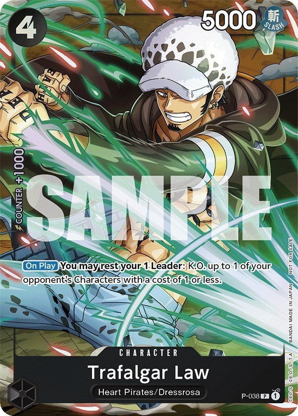 Image for Trafalgar Law (Event Pack Vol. 4) [P-038] - One Piece Card Game