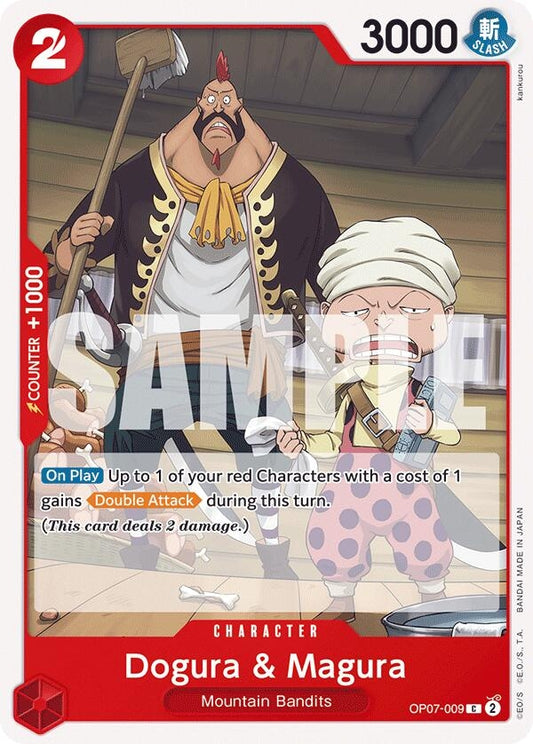 Image for Dogura & Magura [OP07-009] - One Piece Card Game
