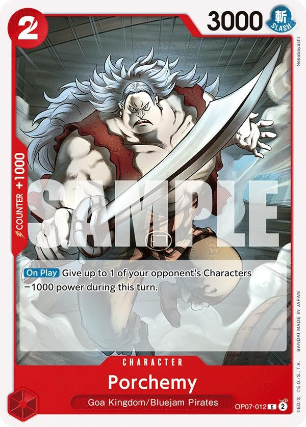 Image for Porchemy [OP07-012] - One Piece Card Game