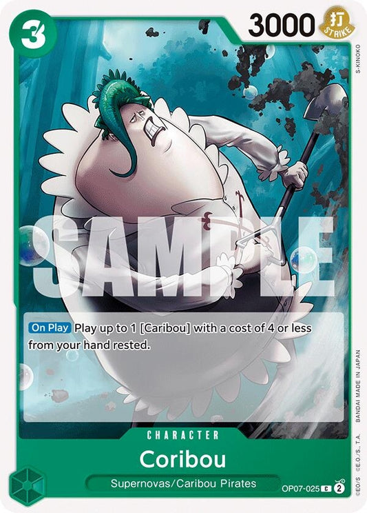 Image for Coribou [OP07-025] - One Piece Card Game