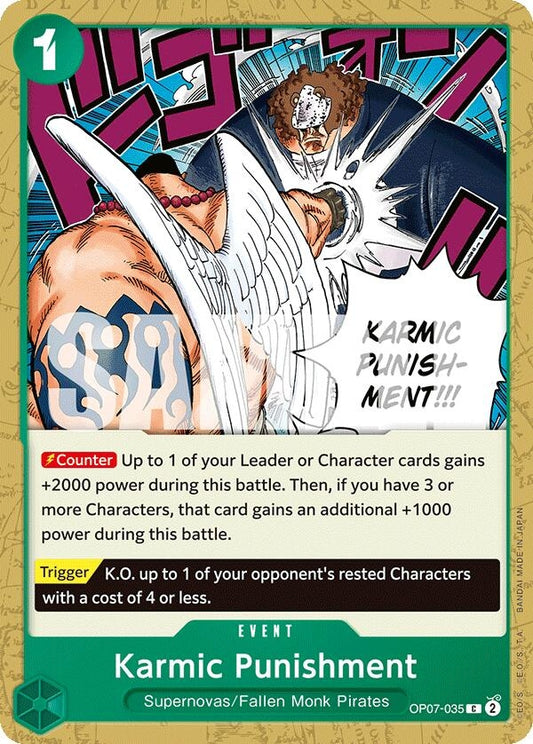 Image for Karmic Punishment [OP07-035] - One Piece Card Game