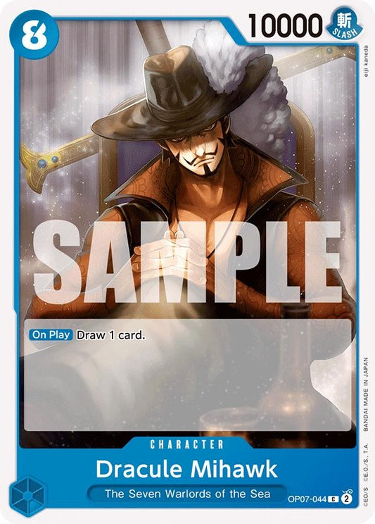 Image for Dracule Mihawk [OP07-044] - One Piece Card Game