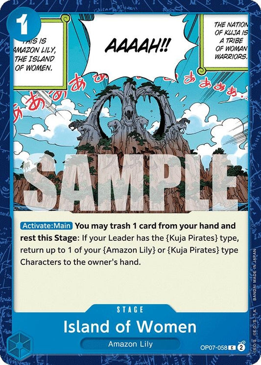 Image for Island of Women [OP07-058] - One Piece Card Game