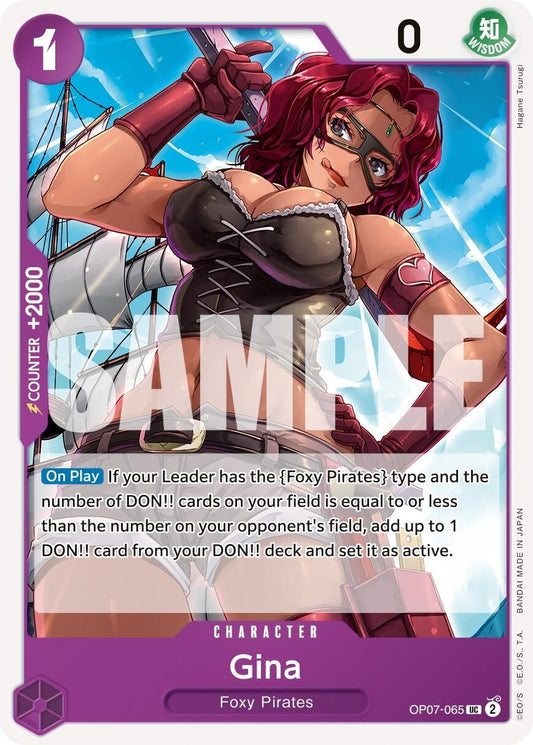 Image for Gina [OP07-065] - One Piece Card Game