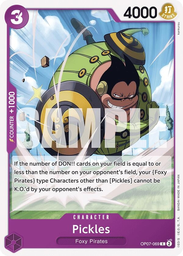 Image for Pickles [OP07-069] - One Piece Card Game