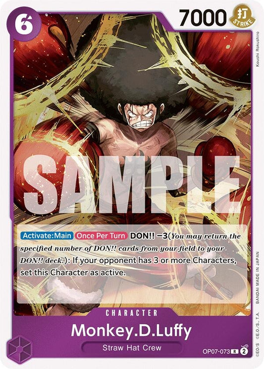 Image for Monkey.D.Luffy (073) [OP07-073] - One Piece Card Game
