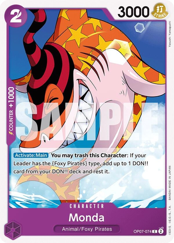 Image for Monda [OP07-074] - One Piece Card Game