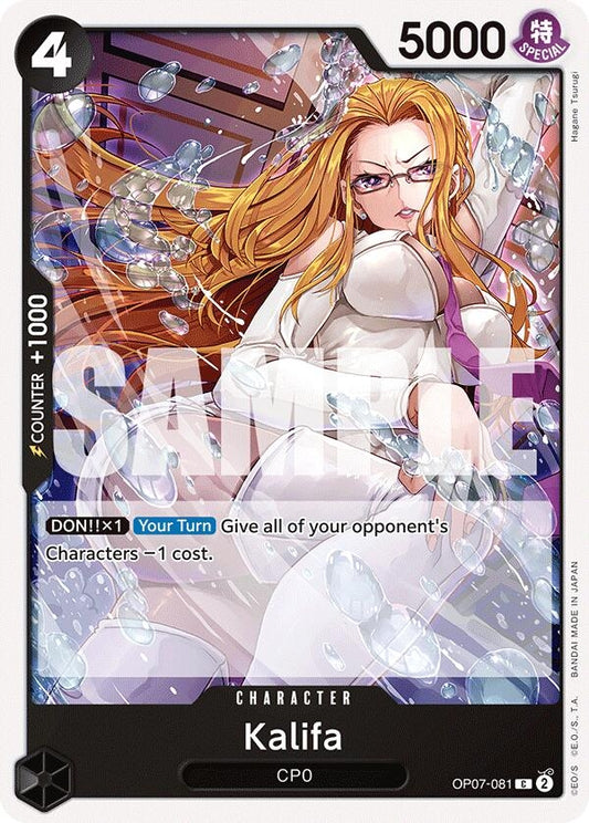Image for Kalifa [OP07-081] - One Piece Card Game
