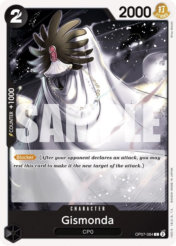 Image for Gismonda [OP07-084] - One Piece Card Game