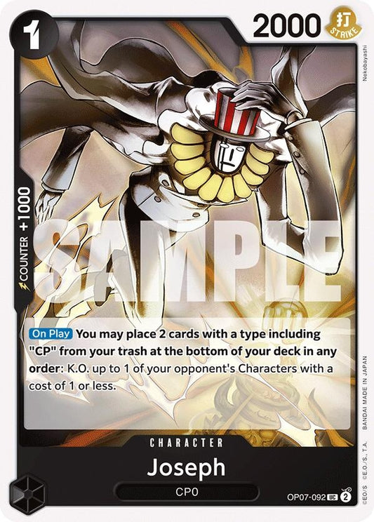 Image for Joseph [OP07-092] - One Piece Card Game