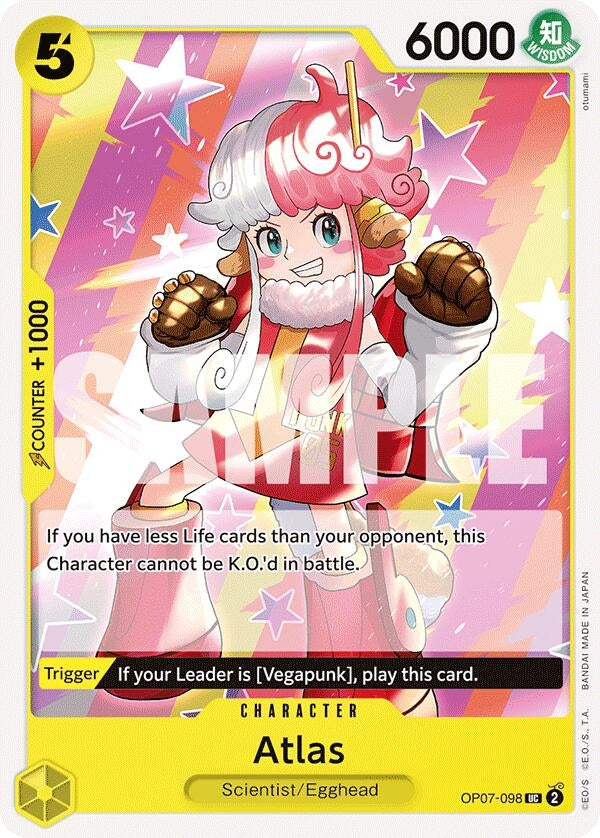 Image for Atlas [OP07-098] - One Piece Card Game