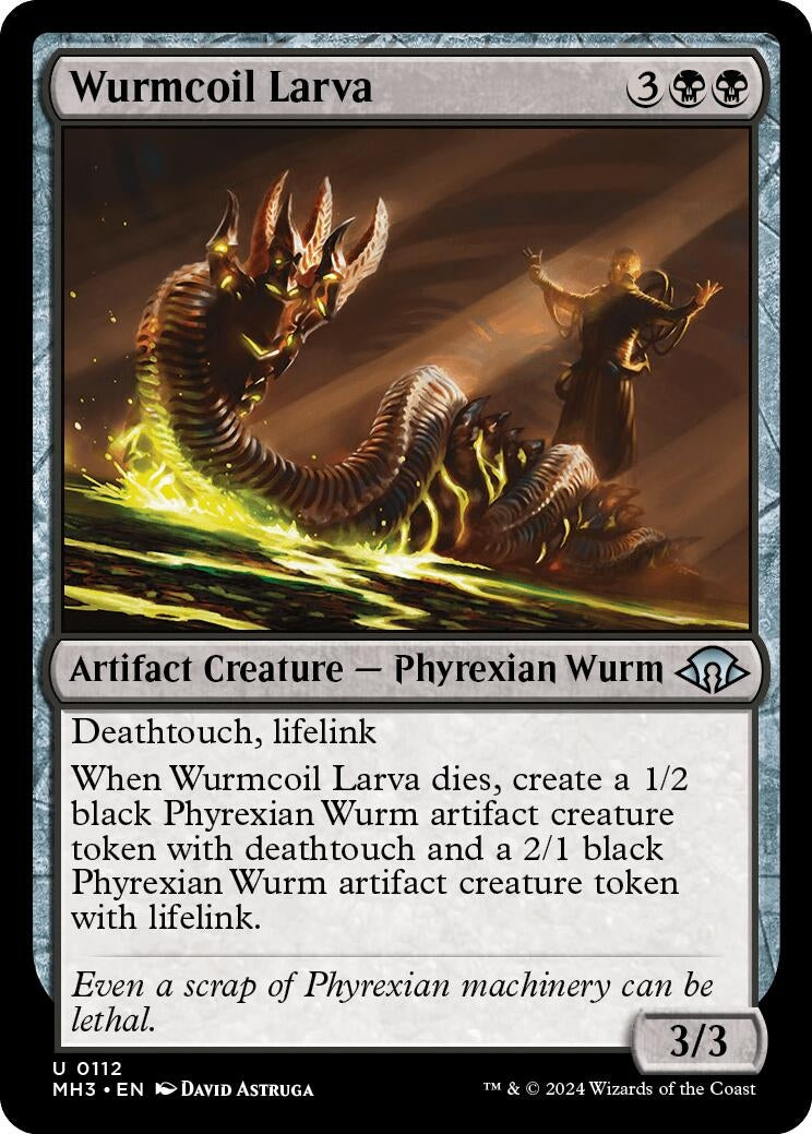 Image for Wurmcoil Larva [112] - Magic: The Gathering