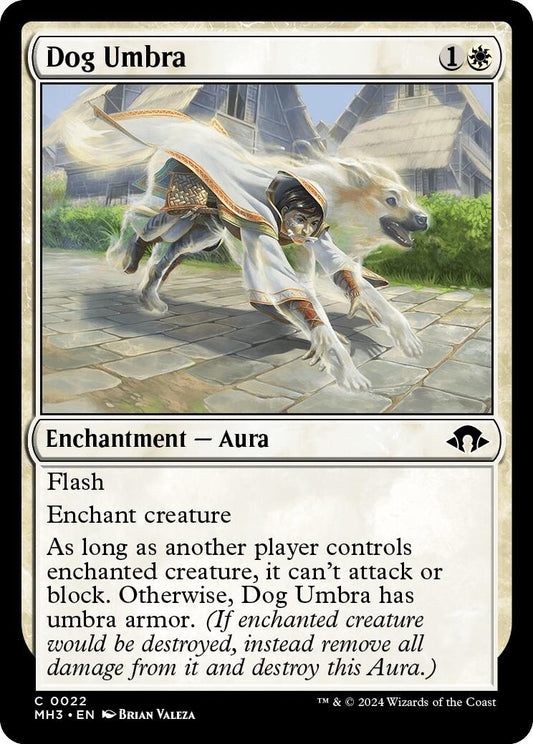 Image for Dog Umbra [22] - Magic: The Gathering