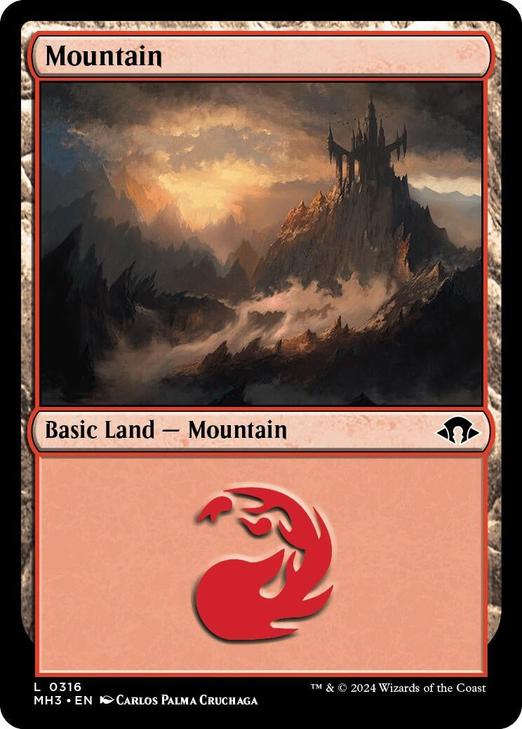 Image for Mountain (0316) [316] - Magic: The Gathering