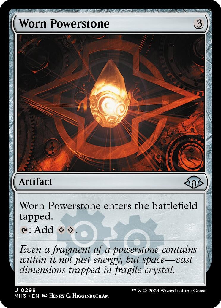 Image for Worn Powerstone [298] - Magic: The Gathering